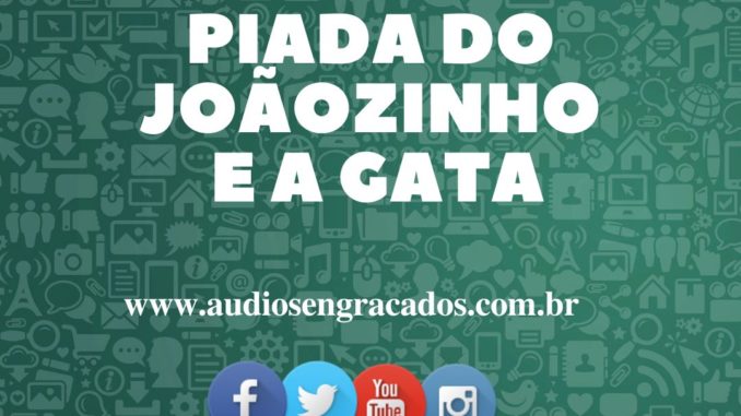 Áudio Engraçado - Piada do Joãozinho e a Gata - audiosengracados.com.br